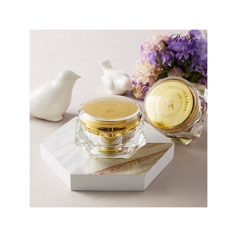 Lirr 리르 프리미엄 안티에이징 산양유 크림 50ml+산양유 마스크팩(5매) Lir Premium