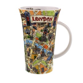 Dunoon Cup with Handle / Glencoe "Tour of London" Motif