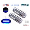 LLD_TK 120 Blue LED Underwater Light Boat Marine Yacht Stainless