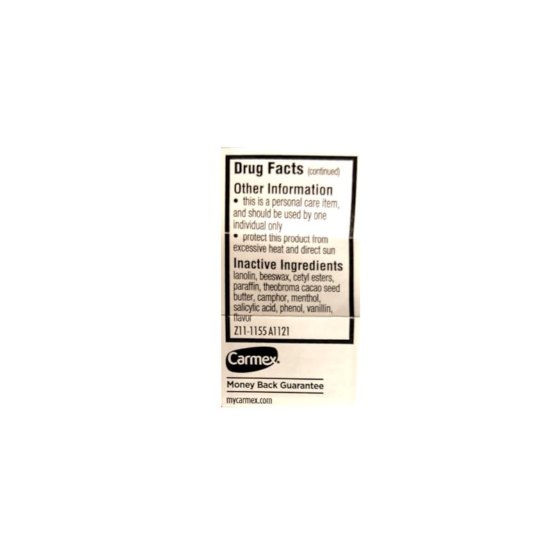 Carmex Bálsamo Labial Clásico - 12 X 0.25 Oz