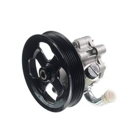 BURANIFUSION 1pc Power Steering Pump Aluminum Sealed with Pulley for Chevy for Caprice 2011,for Pontiac for G8 2008-2009 O-Ring-Hose Port Type Without Reservoir V6 3.6L,V8 6.0L,6.2L-Engine WEF2354