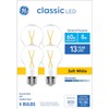 GE Classic LED 60 Watt Replacement, Soft White, A19 General