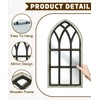 Putuo Decor Set of 2 Gothic Arch Window Frame Wall