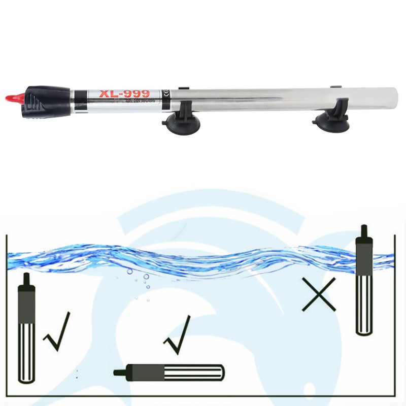 XL999 Aquarium Stainless Steel Heating Rod Fish Tank Water Heater