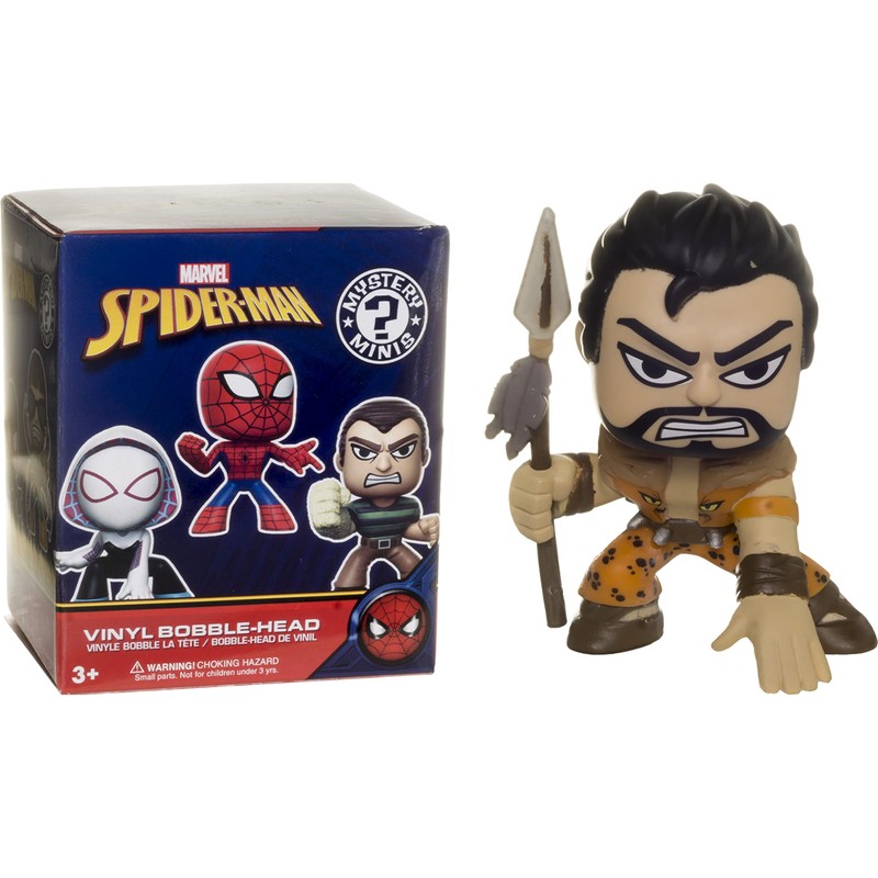 Kraven The Hunter: 2.6in Fun ko Mystery Minis Vinyl Figurine Bundle
