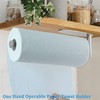 Paper Towel Holder Under Cabinet Brushed Nickel Wall Mount Paper