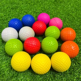 ENERKEEN 16 Pack Foam Golf Balls - 41mm Practice Balls With Realistic Feel and Long Lasting Limited Flight for Backyard, Indoor or Outdoor Use