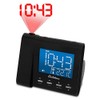Magnasonic Projection Alarm Clock with AM/FM Radio, Battery Backup, Auto