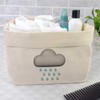 Large 'Rain Cloud' Canvas Organiser/Storage Bag (OR00027928)