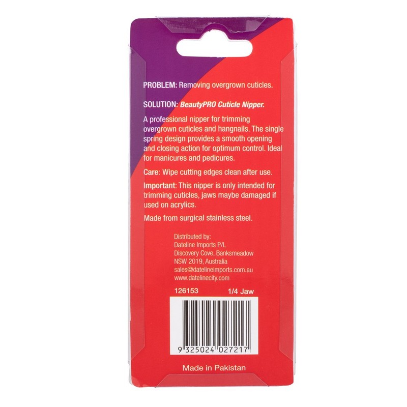 BeautyPRO Cuticle Nipper