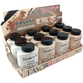 Polvo Traslúcido De Banana, Sellador de Maquillaje,