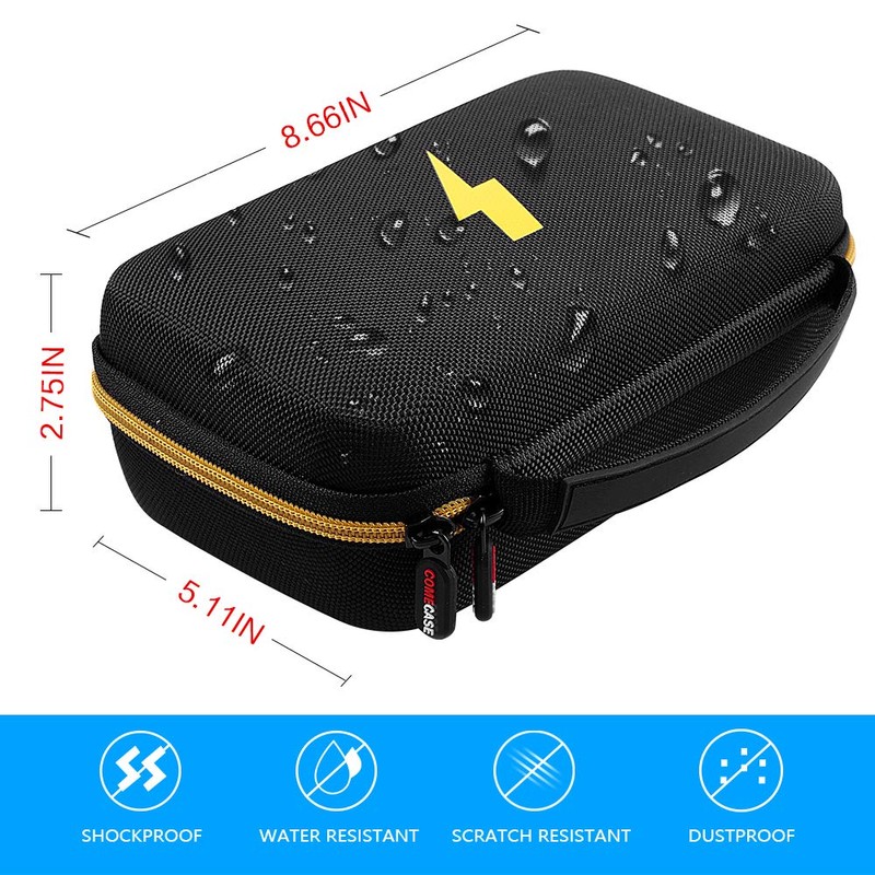 Comecase Hard Carrying Case for Fluke 87-V/ 88V/ 15B+/ 17B+