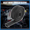 A ABSOPRO Fiberglass Heat Wire Shield Sleeve Heat High Temp