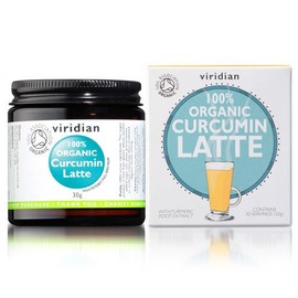 Viridian Organic Curcumin Latte Powder, 30g