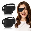Eye Patches for Adults,3D Adjustable Eyepatchs for Left Eye,Medical Eyepatch