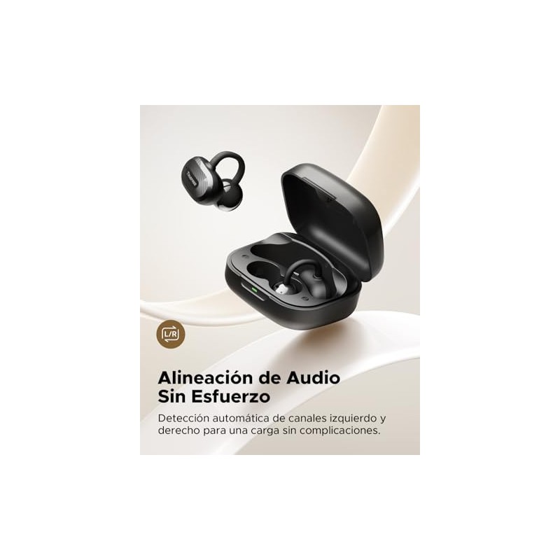truefree C10 Audífonos Inalámbricos, Audífonos de Oído Abiertos con Clip,