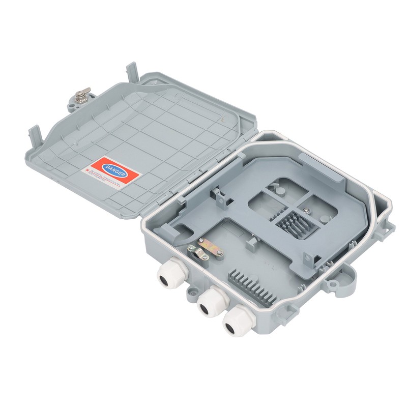 Optical Fiber Distribution Box 8 Core Waterproof Fiber Optic Splitter