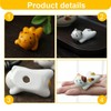 5 Pieces Cat Chopstick Rack, Cute Cartoon Ornaments, Ceramic Cat