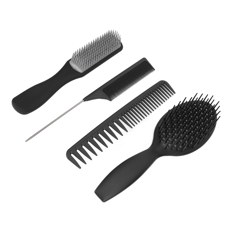 4pcs Multifunctional Hair Comb Set Tail Comb Tail Comb 9