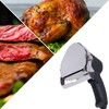 Electric Auto Shawarma Gyro Doner Kebab Slicer Cutter 2 Blades