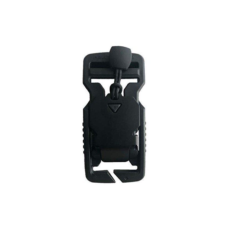 Fidlock V-buckle 25 splitbar black flap + pulltab V-11402