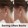 Earring Backs for Droopy Ears Heavy Earrings - Replacements Locking