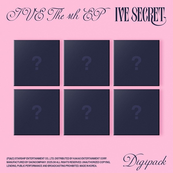 IVE [POB] IVE - IVE SECRET / 4TH EP ALBUM