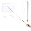 Telescopic Teachers Pointer,Teaching Pointer Stick for Classroom,Metal Hand Retractable Pointer