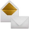 50 x B6 envelopes with gold inner lining, 12.5 x