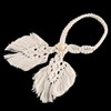 Tiardey 2 Pcs Monkey Curtain Holders Boho Cotton Macrame Tiebacks