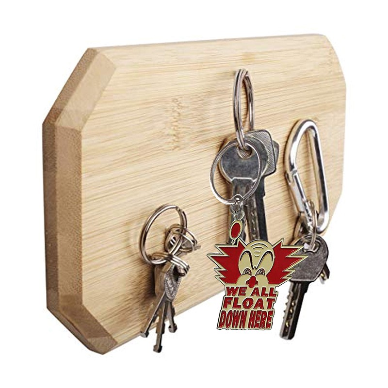 We All Float Down Here Miniseries Parody Enamel Metal Ring