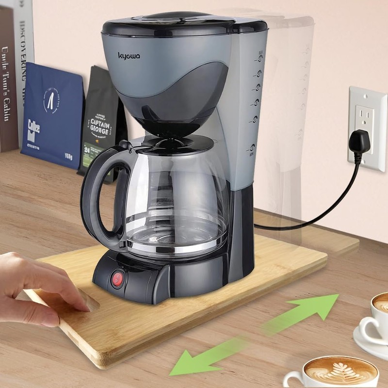 Comfecto Sliding Tray for Coffee Maker, 360° Multi-Directional Coffee Maker