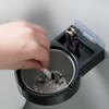 Stainless Steel Household Standing Ashtray Ashtray Container White-1P 10ea