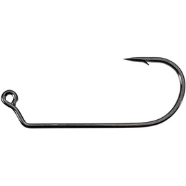 Eagle Claw L786 2/0-5/0 Premium Extra Strong Jig Hook with 60°Flipping Hook Package in 100 Each. Same as The Mustad 32786 Style Hook. Made in USA (Eagle Claw L786 BN 5/0 100 Pack)