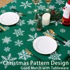 CAROMIO Tablecloth Christmas Table Cloth Rectangular 54x108inch Extra Large Washable