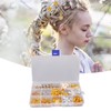 206pcs Dreadlocks Hair Jewelry Rings DIY Alloy Metal Golden Silver