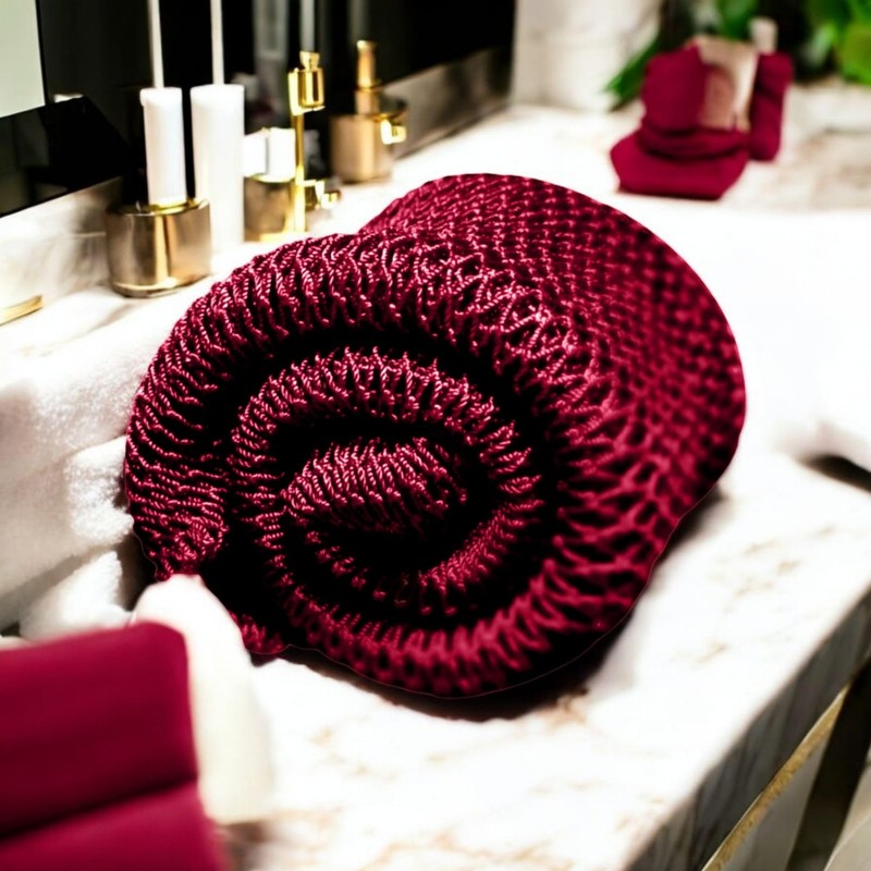 African Net Sponge XL with Knots African Bath Net African