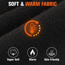 YANIKY Balaclava Windproof Warm Ski Mask Bicycle Balaclava Winter Balaclava for Men Women Breathable Face Mask for Cycling, Skiing, Motorcycle, Outdoor Sports, Black 2 sets