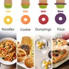 Mepple Rolling Pin with Thickness Rings for Baking,Fondant, Pizza, Pie