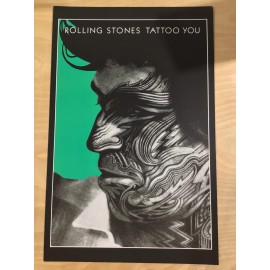 Rolling Stones - Tattoo You - 11x17 DOUBLE SIDED Promo Poster - Free US Shipping