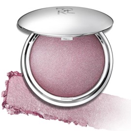 FOCALLURE Shimmer Face Highlighter Makeup Powder, Gel to Powder Glow Finish, Leaving a Lightweight & Healthy Radiance, Long Lasting Luminous Face Body Highlighter Makeup,PK01 Pinkish Galaxy