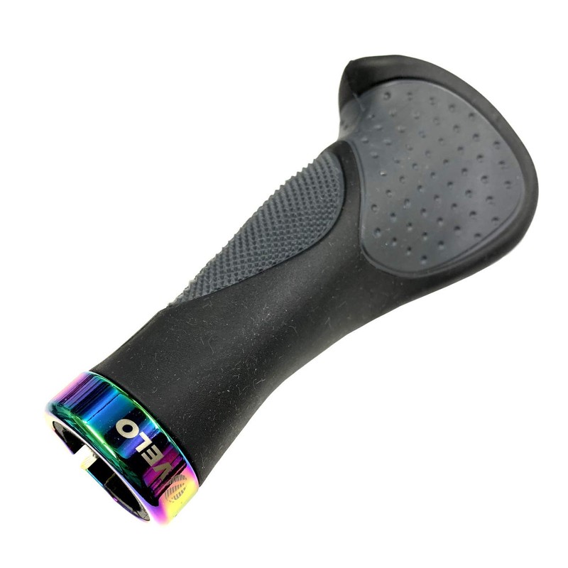 VELO VLG-1189D3-G2 ErgoGrip BLACK & GRAY OIL SLICK LOCKRING GP-VL-M004