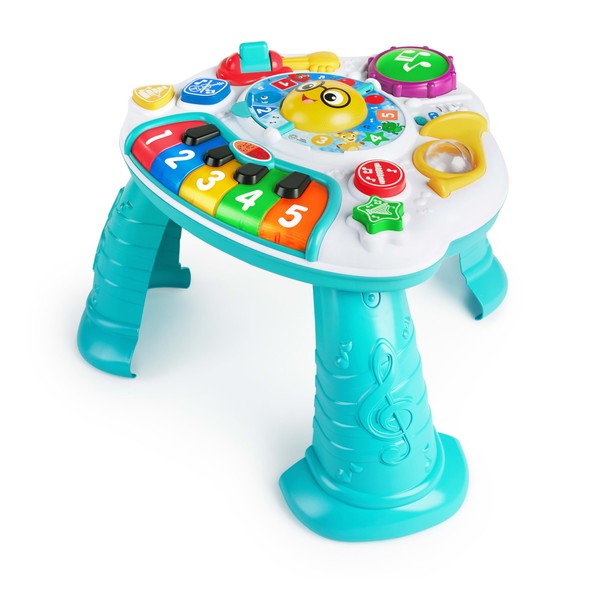 Baby Einstein Discovering Music Activity Table, Includes Piano, Guitar, &