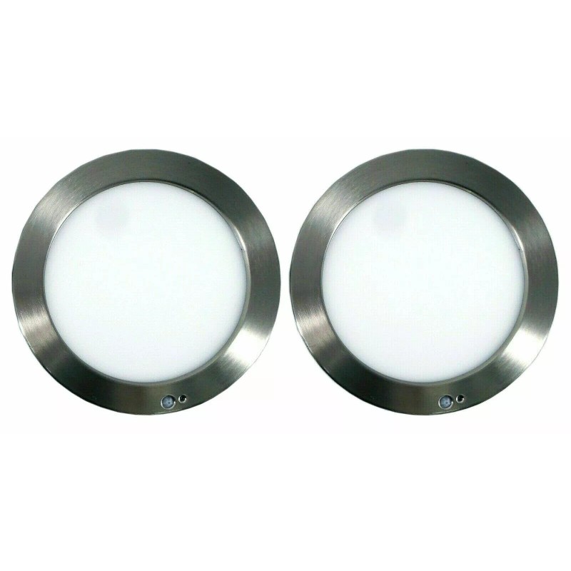 Artika 8" Round LED Closet Light 2 Pack, Light And