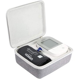 Khanka Khanka Hard case Storage Bag for Omron X2 / X3 / X4 / M2 / M3 Smart Home Blood Pressure Monitor. (Case only)