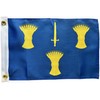NWFlags Cheshire Flag 18" x 12" 75d Premium Polyester |