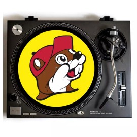 Universal Buc-ees Turntable Slipmat For Vinyl Record Player DJ Slip Mat Fits 12" Platter