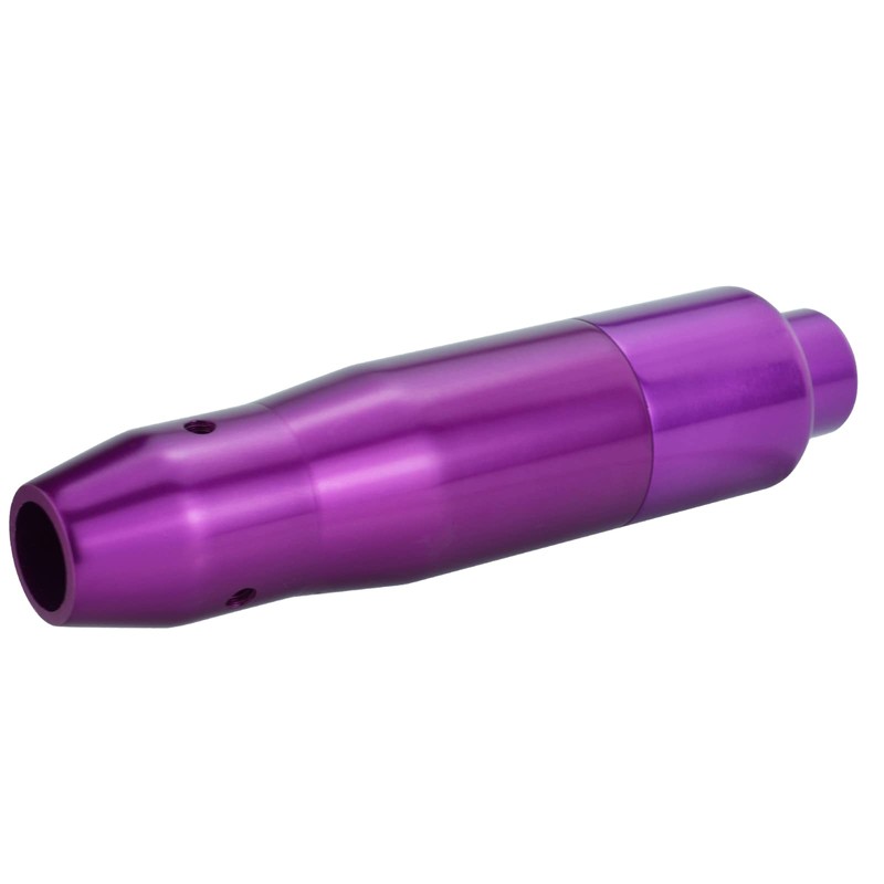 Lunsom Automatic Gear Shift Knob with Button, Aluminum Push Type