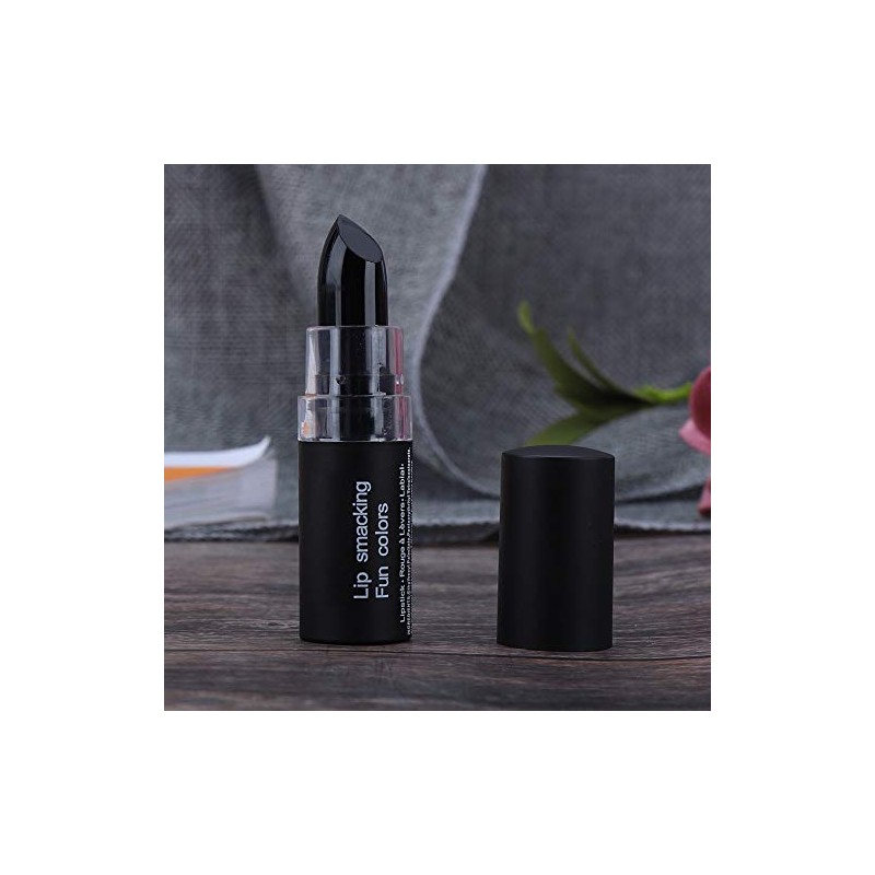 Lápiz Negro Labial Mate, Lápiz Labial Mate de Larga Duración