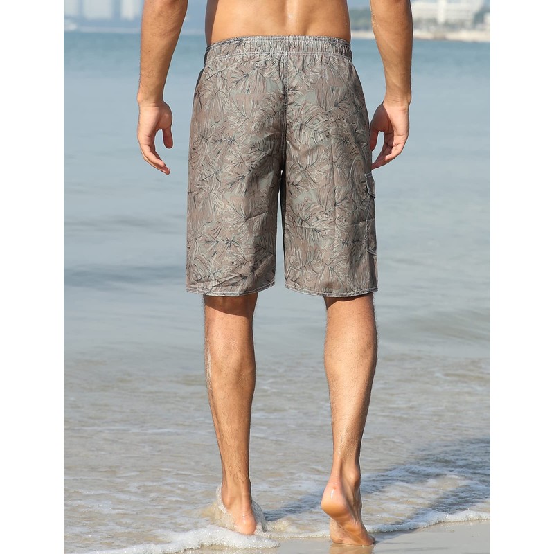 Nonwe - Traje de baño para hombre Verano Vacaciones Bermudas